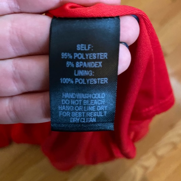 Lulus red dress (worn once) - Picture 4 of 5